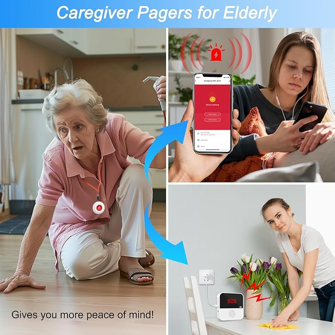 WiFi Rechargeable Smart Caregiver Pager System - Image 3