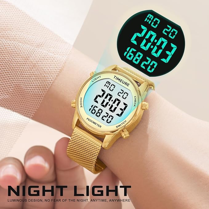 Women's Step Counter Pedometer Watch - Image 4