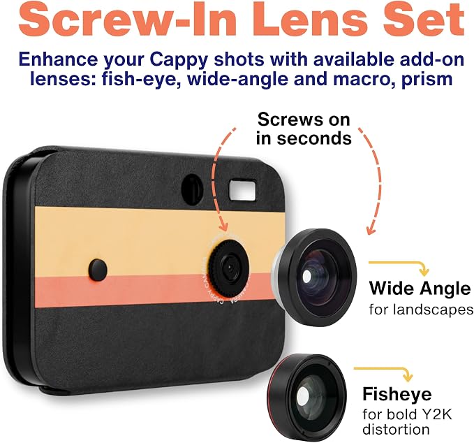 Wide Angle & 235 Fisheye Screw-On Lens Set - Image 2