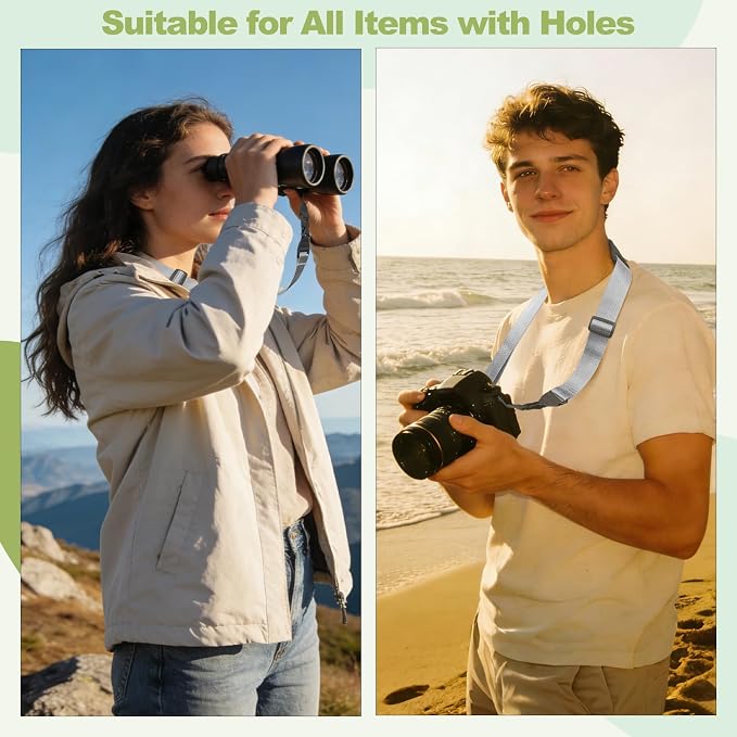 Universal Shoulder Strap, Removable Neoprene Padded Camera Strap, Adjustable - Image 3