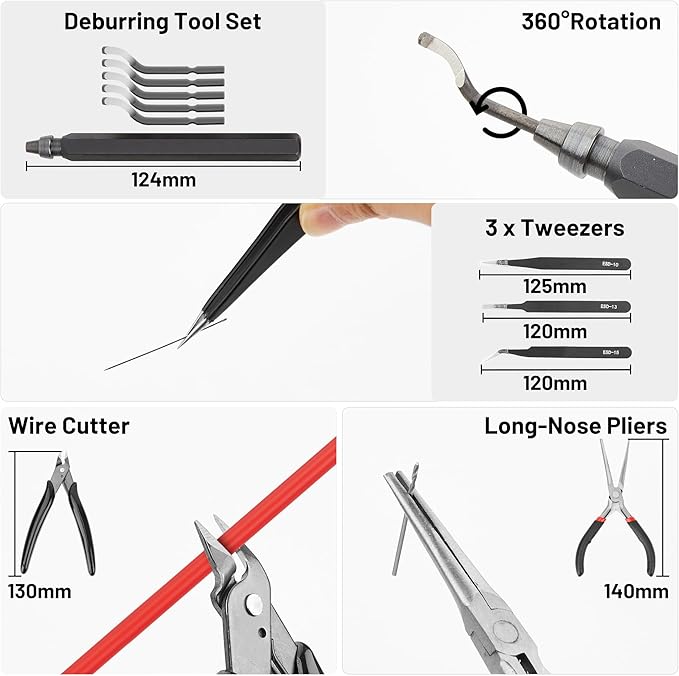 3D Printing Tool Set, Removal Scrapers, Suitable - Image 4