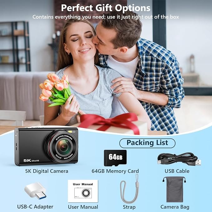 5K 96MP Digital Camera for Photography - Image 8