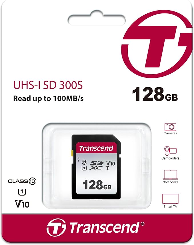Transcend SDC300S 128GB SDXC SD Card, Compatible - Image 6