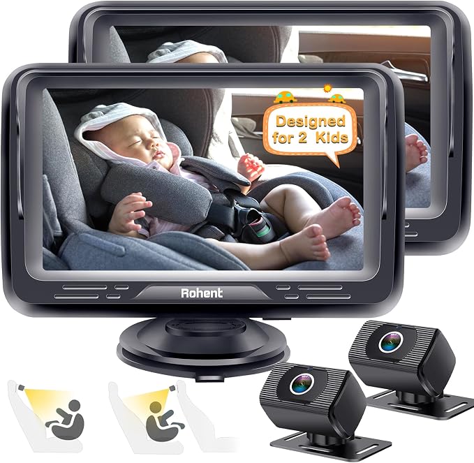 Rohent Baby Camera for Car 2 Pack - Image 9