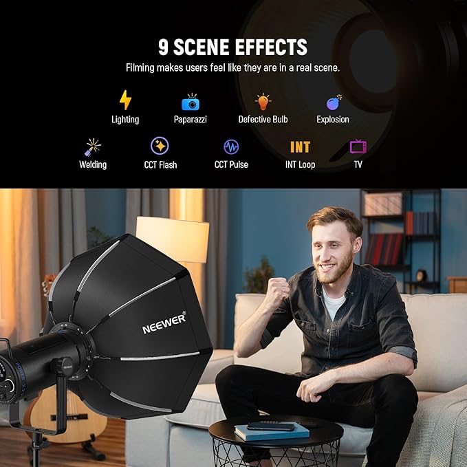 NEEWER CB200 210W LED Video Light - Image 7