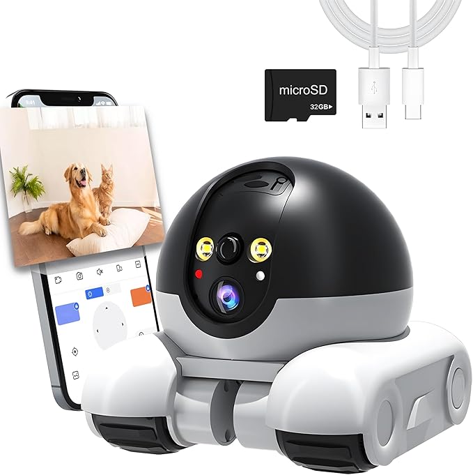 Pet Camera, 1080p Security Camera by OROMVO