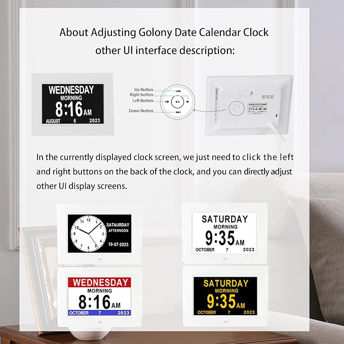 Digital Dementia Clock for Seniors - Image 7