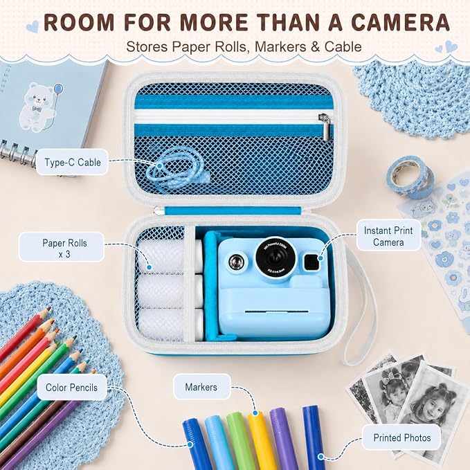 Kids Instant Print Camera Case Compatible - Image 4