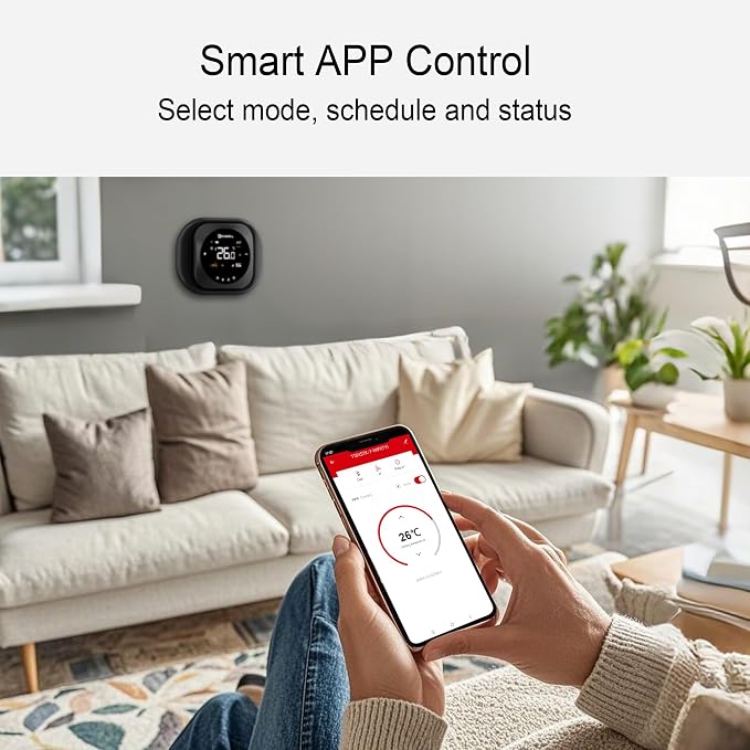Smart Thermostat 3H/2C, WiFi Household Thermostat - Image 3