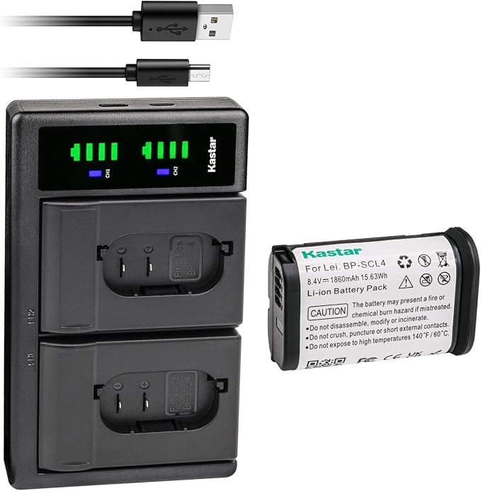 Kastar 1-Pack Battery and LTD2 USB Charger Replacement by Kastar