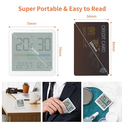 NOKLEAD Indoor Hygrometer Thermometer - Image 3