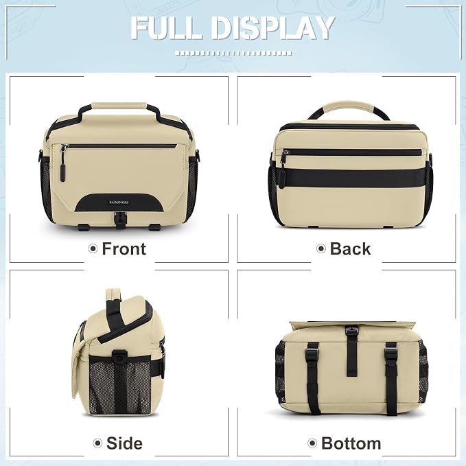 RAINSMORE Camera Bag, DSLR/SLR/Mirrorless Small Camera Sling Bag Waterproof - Image 9