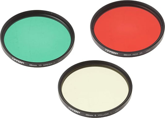 Tiffen 58BWFK 58mm Black and White Camera Lens Filter Kit by Tiffen