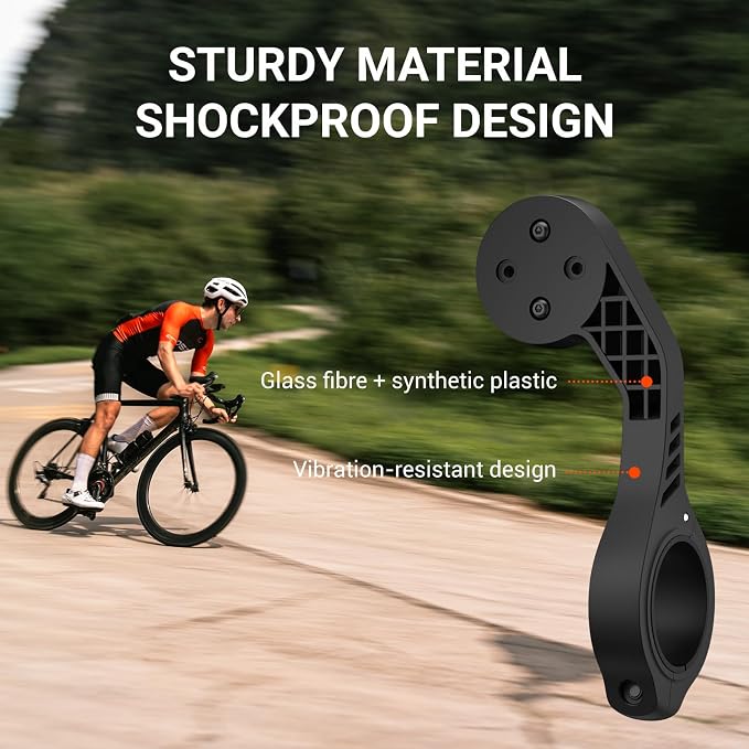 CooSpo Bike Computer Out Front Mount MT5, Compatible - Image 5