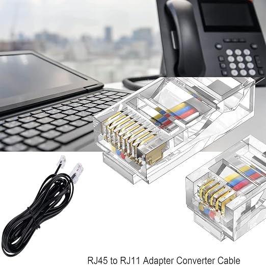 10FT-3Pack RJ45 to RJ11 Adapter - Image 4