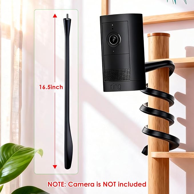 2Pack Flexible Twist Mount for Ring Stick Up Cam Battery/Plug-in 3rd Gen/Ring - Image 4