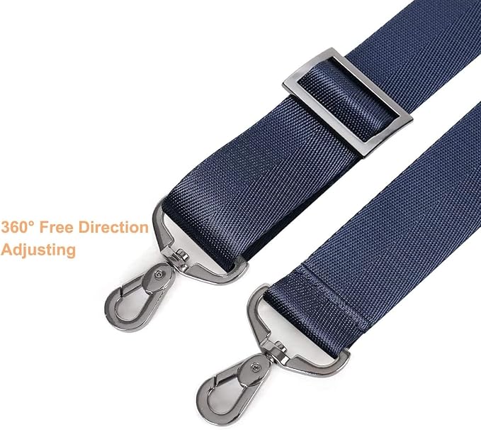 MOSISO 56 inch Shoulder Strap, Adjustable Thick Soft Universal Replacement - Image 2