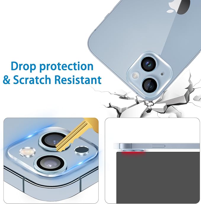 Dengduoduo 3 Pack Tempered Glass Camera Lens Protector - Image 4