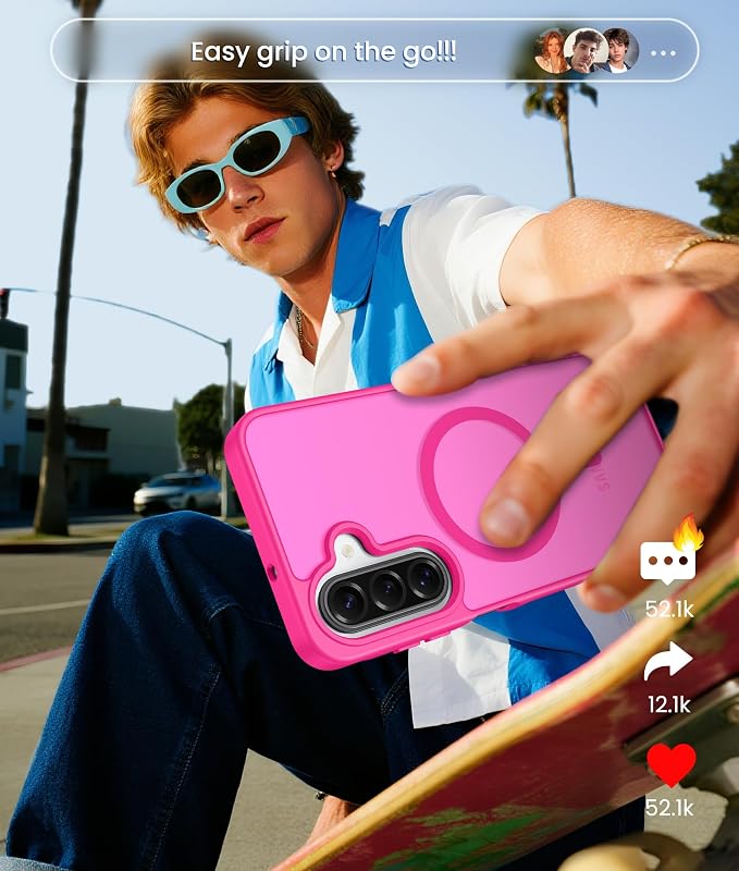 FNTCASE for Galaxy A17/A16 5G Phone Case: for Samsung A17 Cases Matte - Image 7