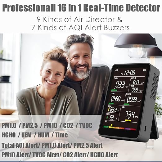 Professional Indoor Air Quality Monitor - Image 2