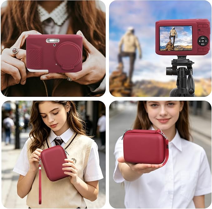 RAIALL Camera Case for KODAK PIXPRO FZ45 Digital Camera, 1* Hard Carrying Case - Image 2