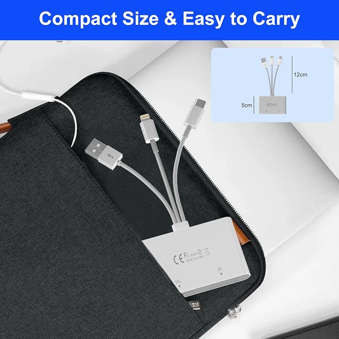 Memory Stick Pro Duo Adapter - 4 in 1 SD/TF/MS/XD Card Reader Digital Camera - Image 7