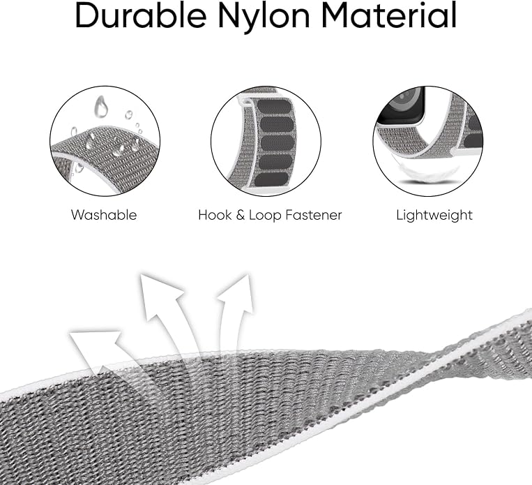 6 Pack Sport Nylon Loop Band Compatible - Image 2