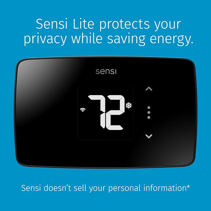 Sensi Lite Smart Thermostat, Programmable, Easy DIY, Works - Image 9