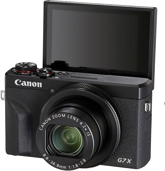 Canon PowerShot G7 X Mark III Digital Camera+2x64GB Memory Card+Camera Shoulder - Image 2