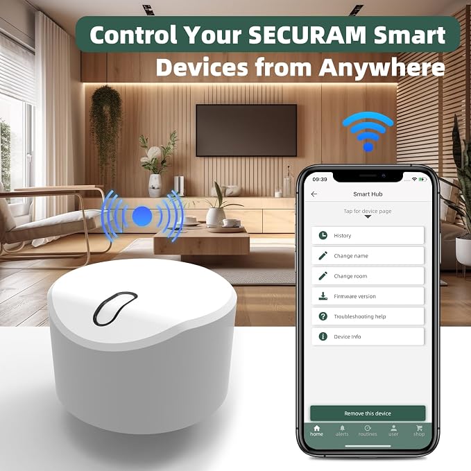SECURAM Smart Home Hub, WiFi Bridge - Image 2