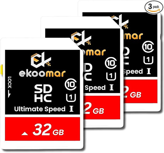Card - Class 10, High-Speed Memory Card by Ekoomar