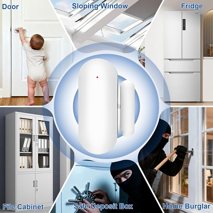 WiFi Magnetic Door Sensor Alarm - Image 6