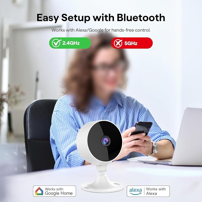 2K Wireless Cameras for Home Security Camera, Pet Camera Indoor - Image 7