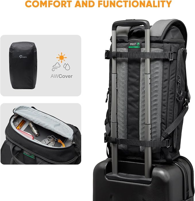Lowepro ProTactic Lite BP 150 AW III Laptop Backpack, Top and Side access - Image 6