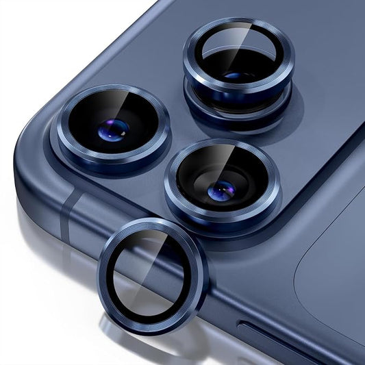 Misea Compatible for iPhone 17 Pro/iPhone 17 Pro Max Camera Lens Protector by Misea
