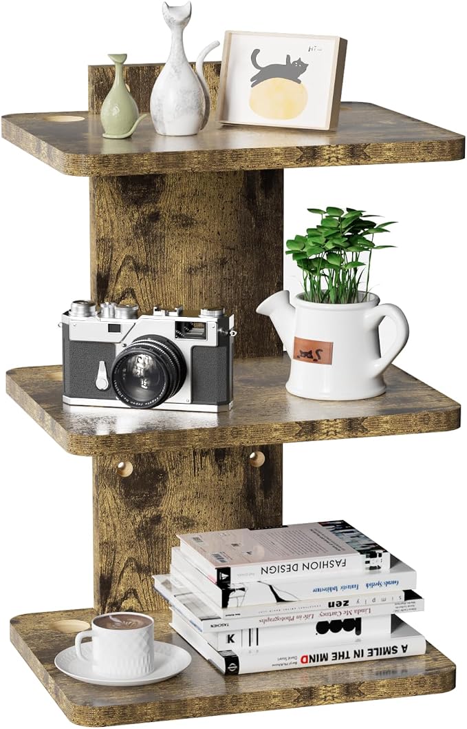 WALI Floating TV Shelf, 3 Tier Projector Shelf by WALI