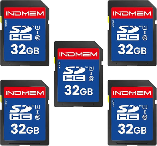 32GB SD Card SDHC Flash Memory Cards UHS-I U1 Class 10 High-Speed Full HD Video by elecacc