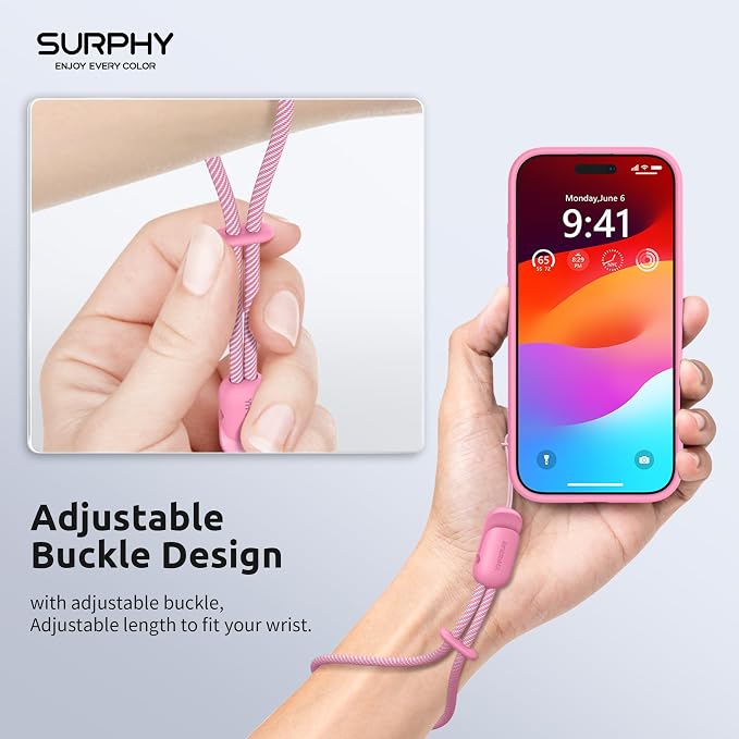 SURPHY 2 Pack Phone Lanyard for Cellphone Case, Phone Wrist Strap for Case - Image 2