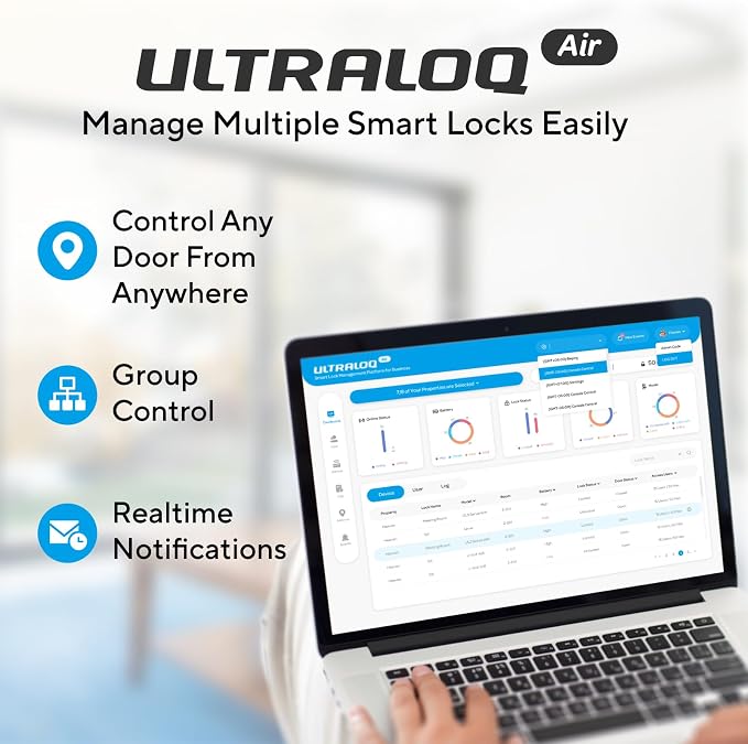 ULTRALOQ Latch 5 World's First Built-in WiFi Smart Lock - Image 6
