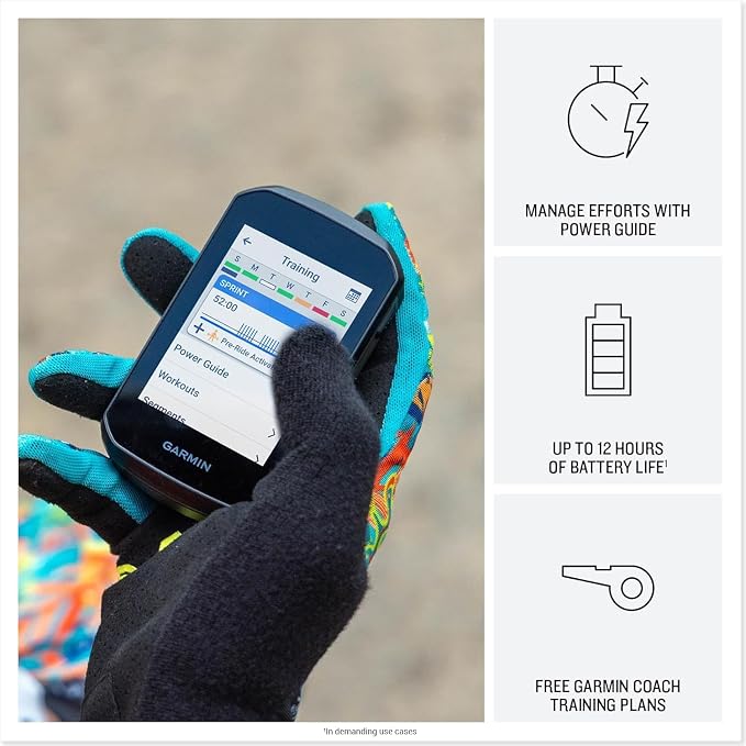 Garmin Edge 550 Compact GPS Cycling Computer Bundle - Image 4