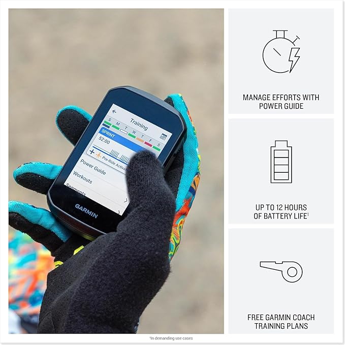 Garmin Edge 550 Compact GPS Cycling Computer Bundle - Image 4