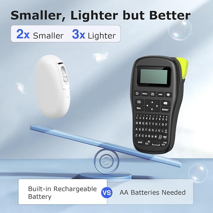 SUPVAN Label Makers E10 Mini Bluetooth Label Printer Wireless Labeler Label - Image 2