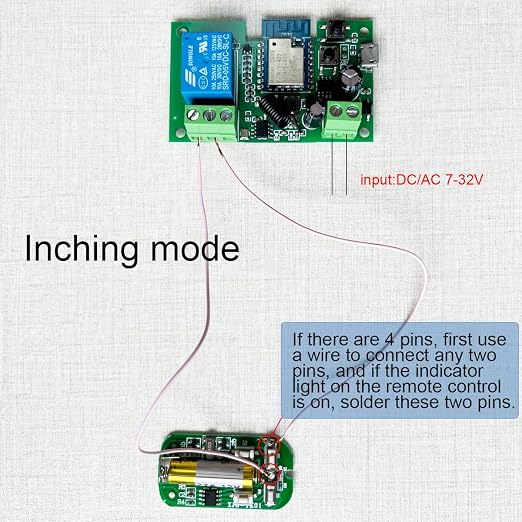 Smart WiFi Wireless Relay Switch Module, Tuya 1CH AC/DC 7-32V/ USB 5V Smart - Image 5