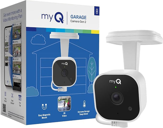 myQ Garage Plug-in Camera Gen 2 – 2K Smart Wi-Fi Garage Camera by Chamberlain%7CmyQ