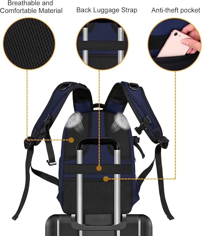 MOSISO Camera Backpack, DSLR/SLR/Mirrorless Photography Camera Bag 15-16 inch - Image 8
