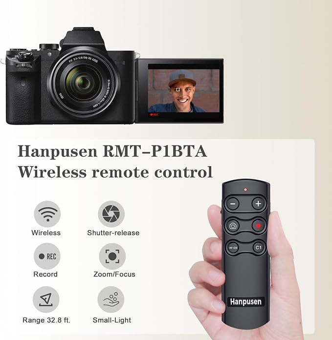 for Sony Wireless Camera Remote Control Shutter Release Compatible - Image 2