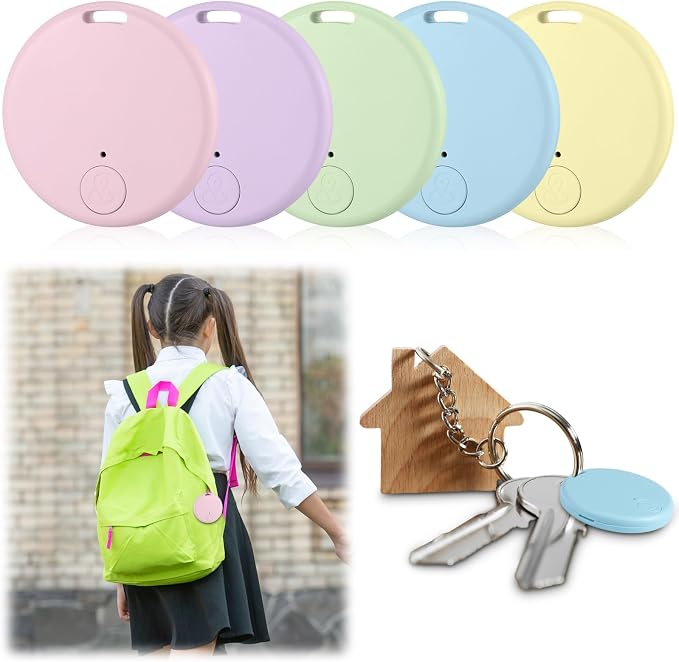 Konohan 5 Packs Smart Item Finder Portable Tracker GPS Tracking Mobile Anti by Konohan