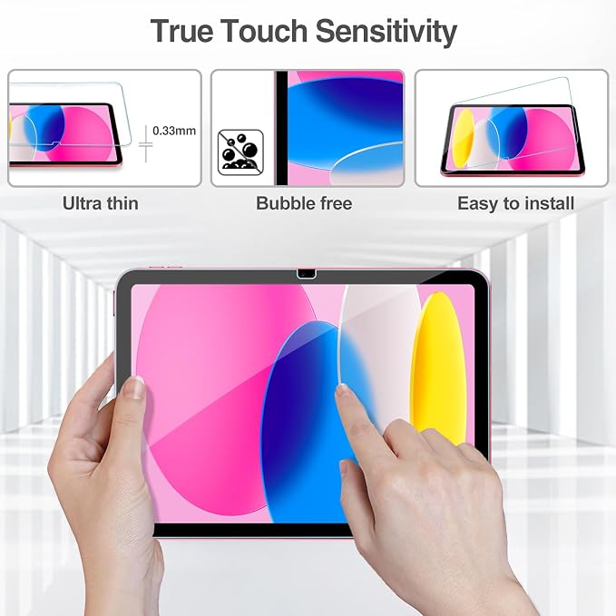 ProCase Screen Protector for iPad A16 2025 11th/10th 2022 Generation, 2 - Image 4