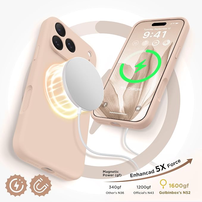 GolbinBox Magnetic for iPhone 17 Pro Max Case, Compatible - Image 5