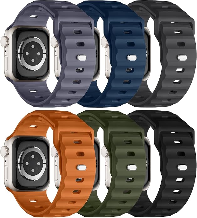 Sport Bands 6-Pack Compatible by Adorique
